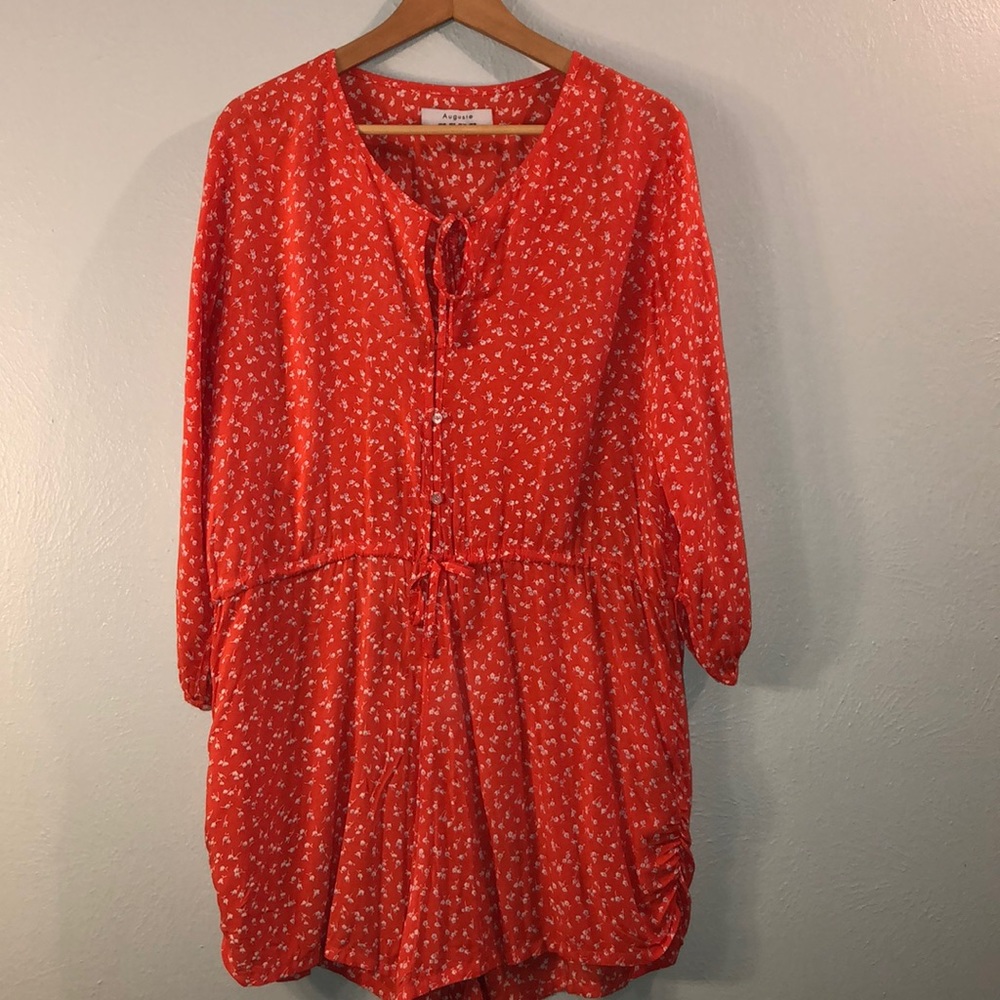 Auguste Long Sleeve Floral Romper 6